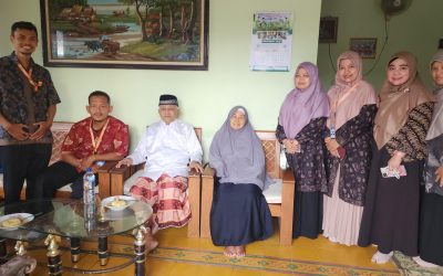 Halal bi Halal ke Sesepuh Sekolahan